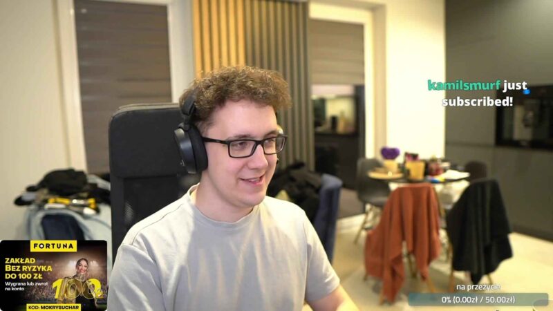 Who is Dominik ' Mokry Suchar' Stokłosa?